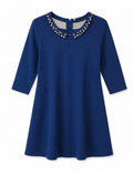 Guess Embellished Collar Dress – Royal Blue-S