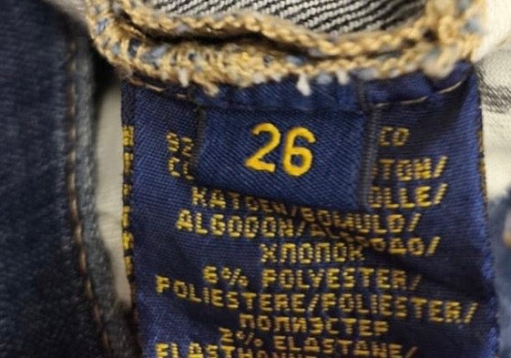 Polo Ralph Lauren Γυναικείο Τζιν Παντελόνι Μπλε - W26