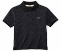Γυναικείο Polo Μαύρο Melange-S