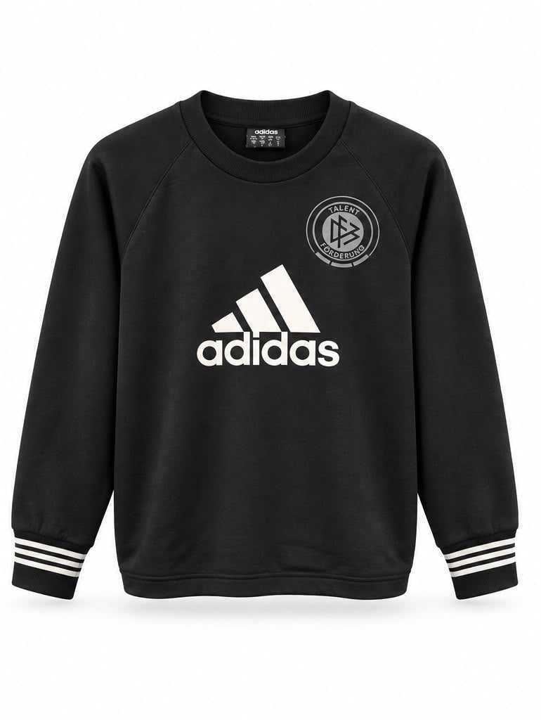 Adidas Ανδρικό Φούτερ Μαύρο – M