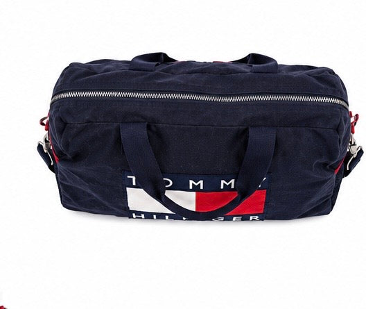 Tommy Hilfiger Logo Duffle Bag – Navy