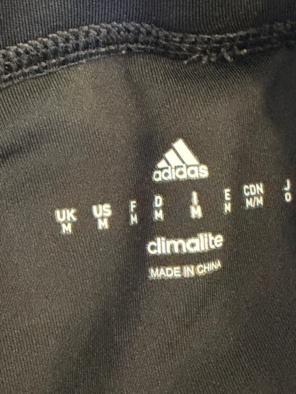 Adidas Training Pants – Black/Blue-M