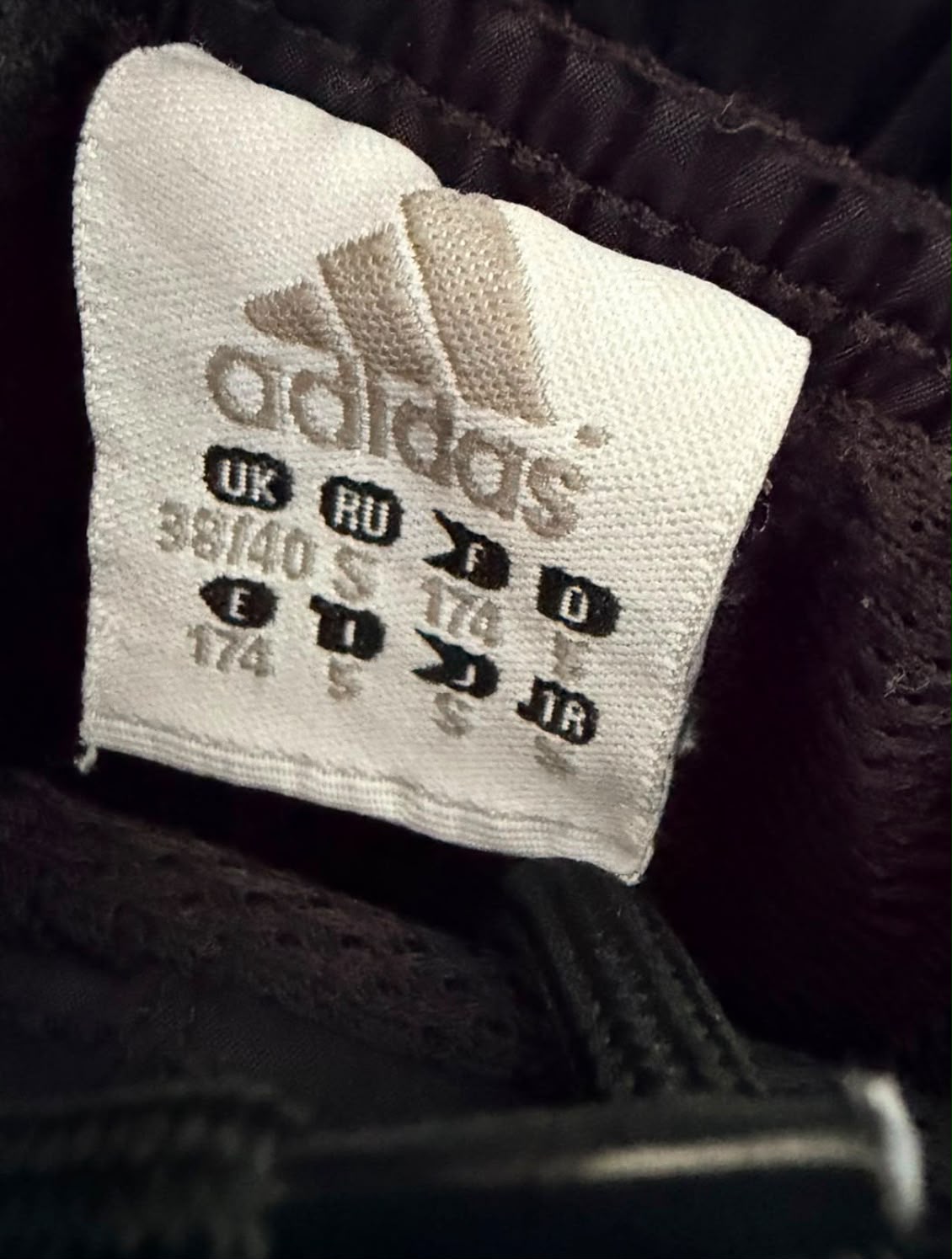 adidas Originals Ανδρικό Παντελόνι Φόρμας Μαύρο με Γαλάζιο Trefoil-M