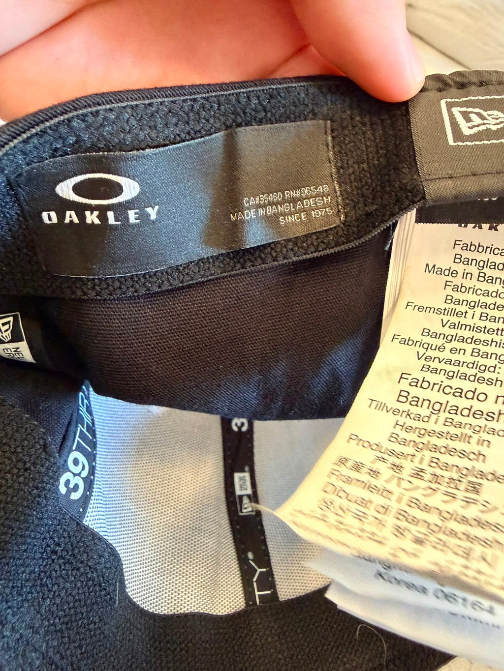 Oakley x New Era 39THIRTY Cap – Λευκό/Μαύρο