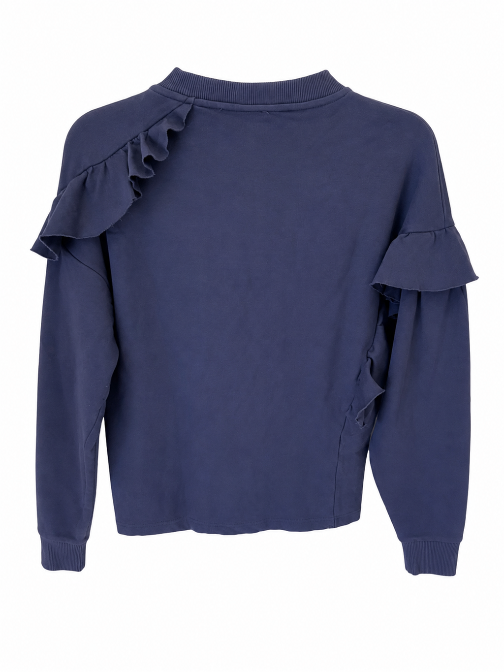 Max&Co. Softwear Sweatshirt με Βολάν Navy Blue-S