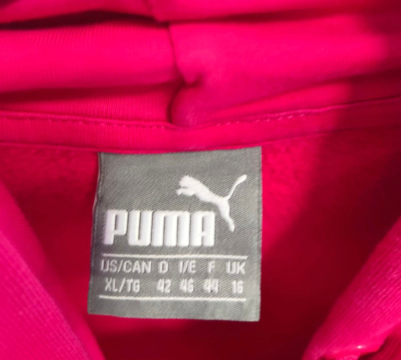 Puma Φούτερ Hoodie Φούξια-XL