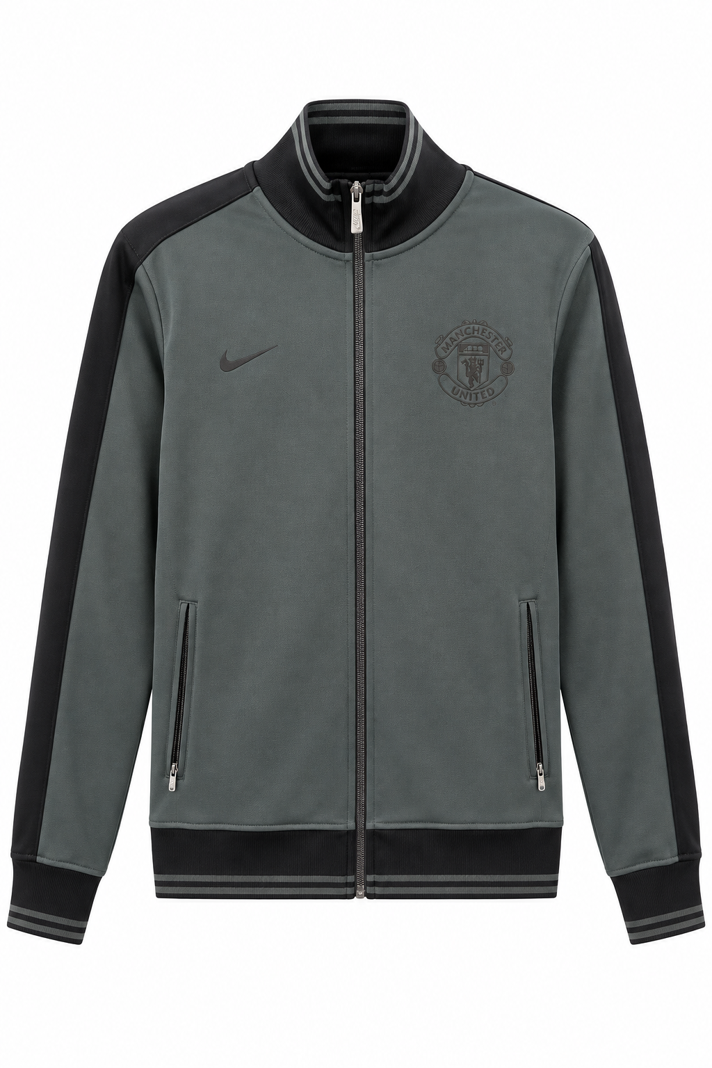 Nike Ανδρική Ζακέτα – Γκρι Μαύρο - M