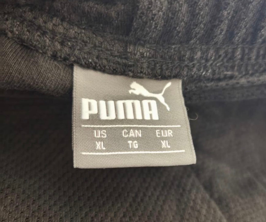 Puma AC Milan Ανδρικό Ποδοσφαιρικό Παντελόνι Φόρμας Μαύρο - XL