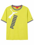 Puma Big Logo T-Shirt – Lime Green-L