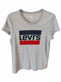 Levi’s Γκρι Logo T-Shirt Γυναικείο-M