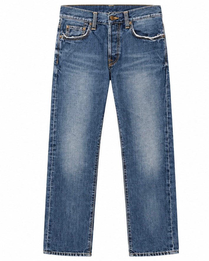Carhartt WIP Γυναικείο Τζιν Παντελόνι Μπλε - W27/L32
