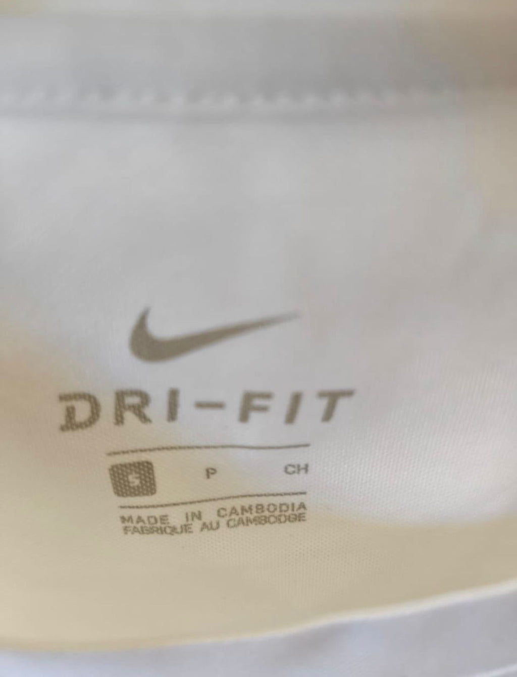 Nike Dri-FIT Training T-Shirt – White-S