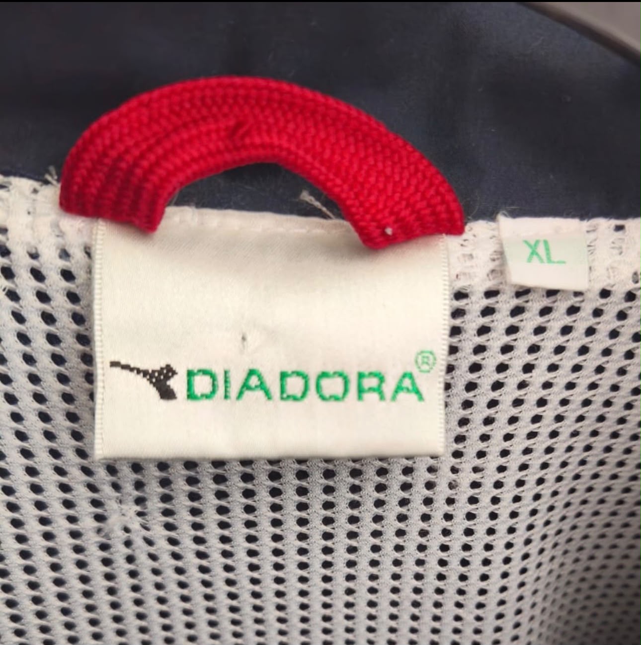 Diadora Ανδρικό Αντιανεμικό Jacket Navy –XL
