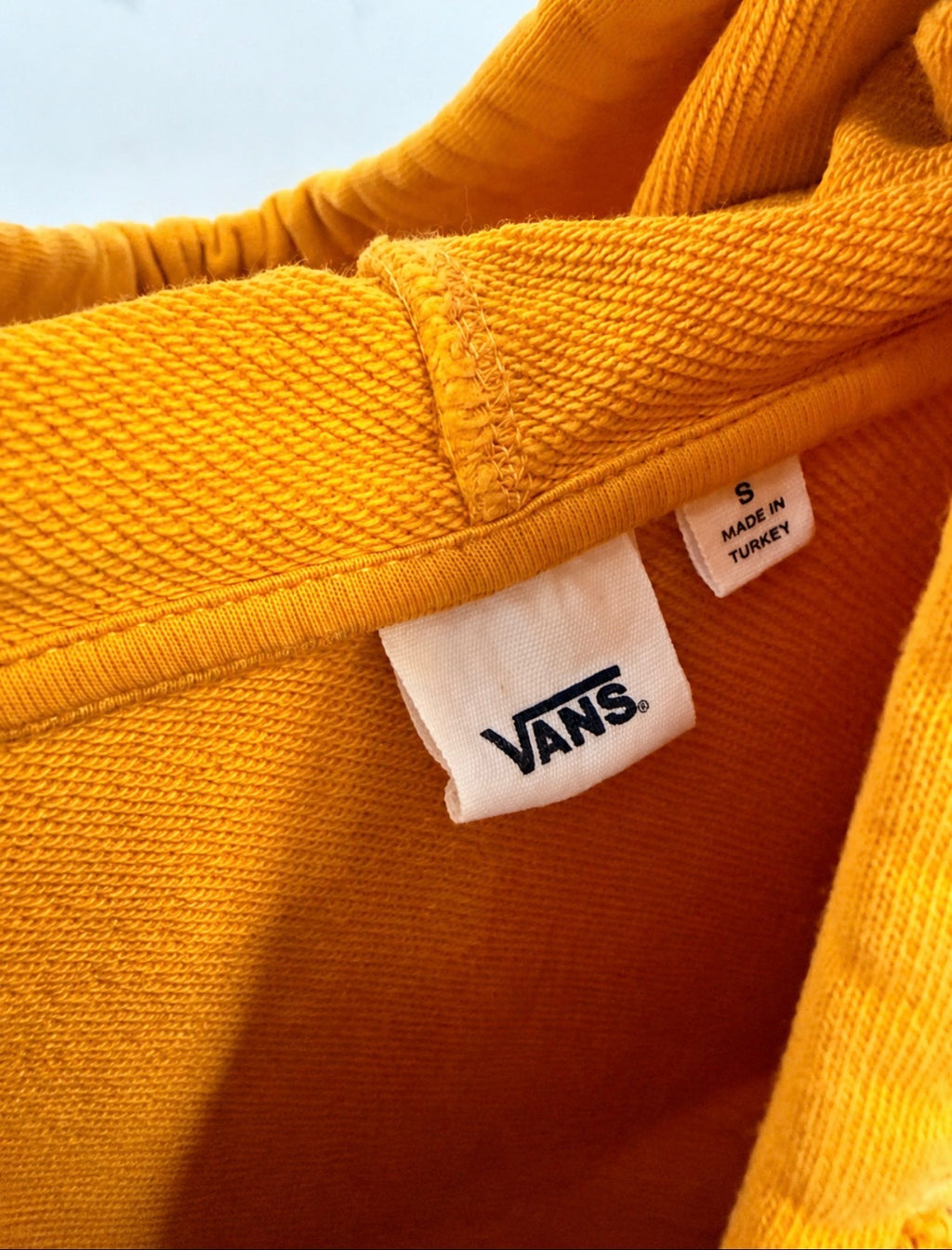 Vans Classic Logo Hoodie Κίτρινο-S