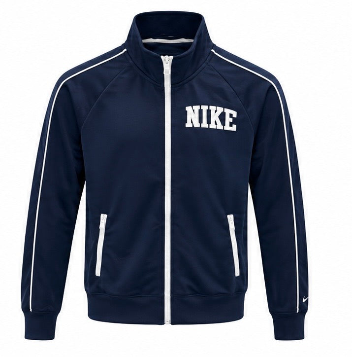 Nike Ανδρική Ζακέτα Μπλε - M