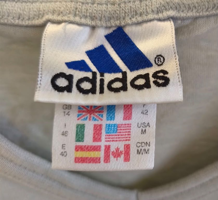 Adidas Γυναικείο T-Shirt Μπλουζάκι V-Neck – Γκρι – M