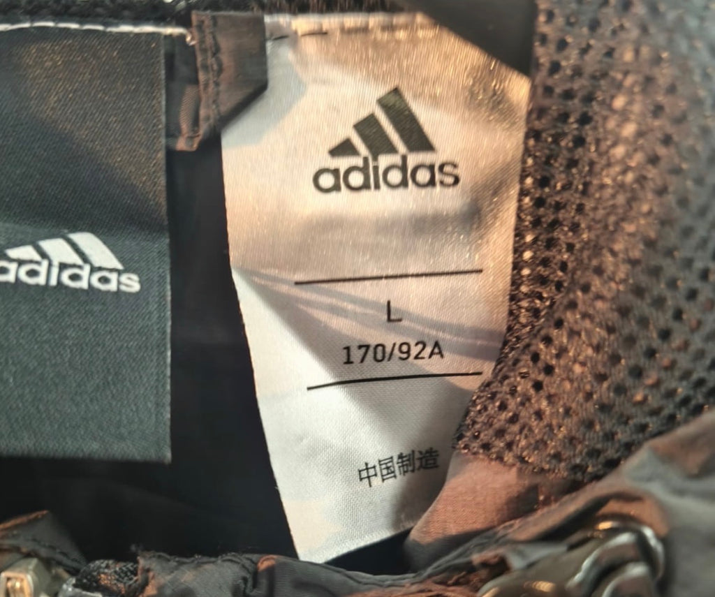 Adidas Ανδρικό Αντιανεμικό Μπουφάν – Μαύρο – Size L