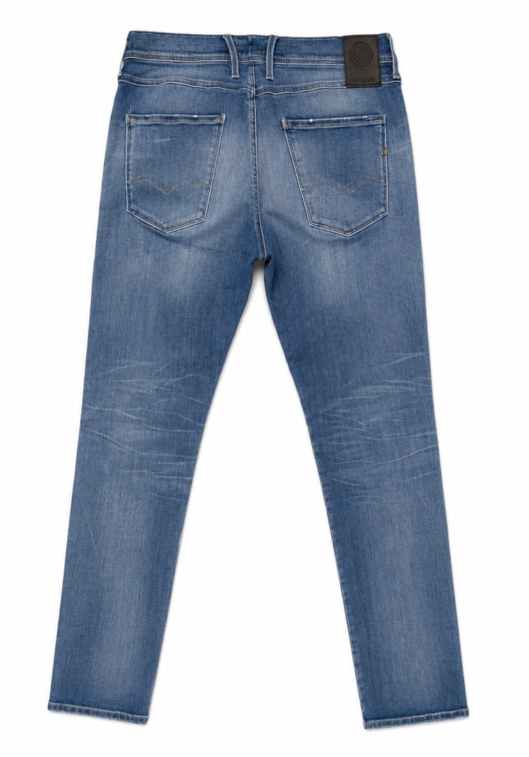 Replay Anbass Hyperflex Jeans – Light Blue Wash-W34