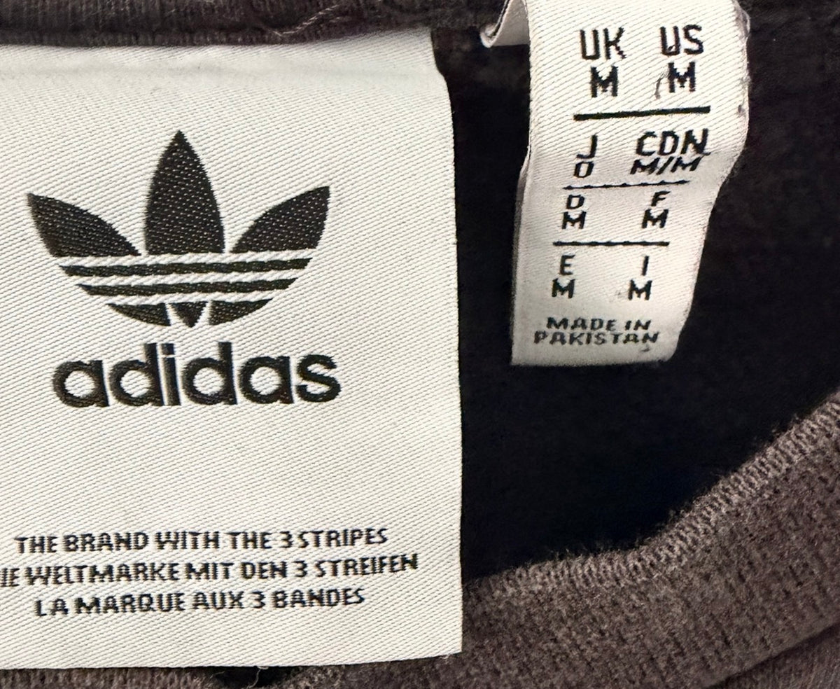 Adidas Ανδρικό Φούτερ Μαύρο - M