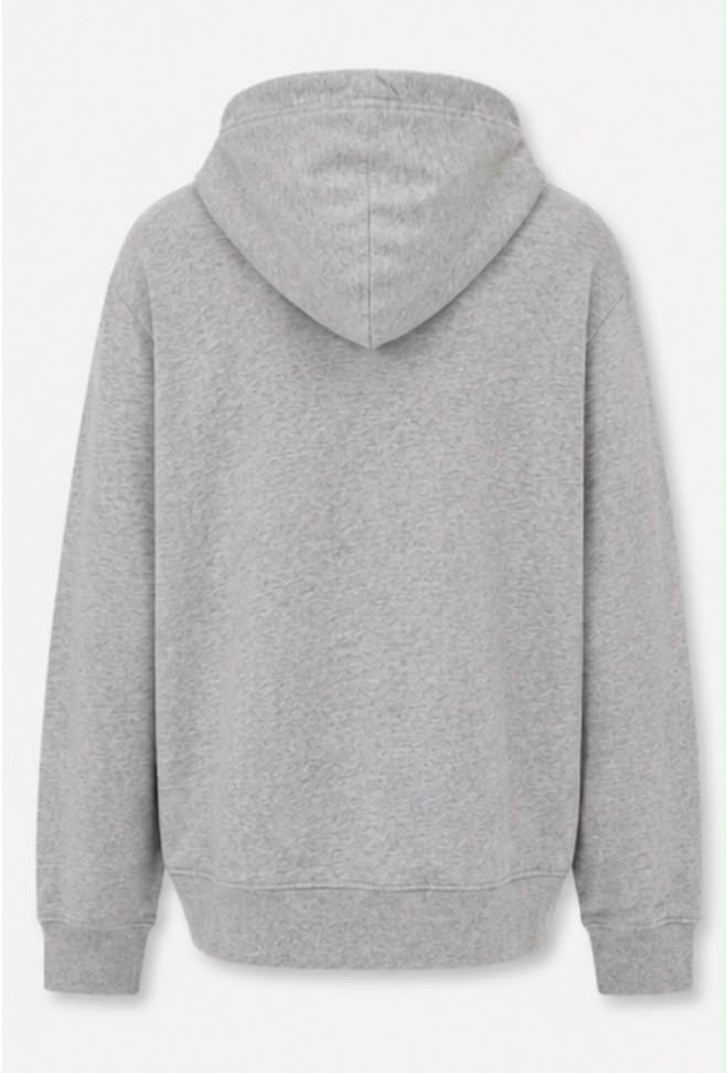 Replay Logo Hoodie – Γκρι Μελανζέ (L)