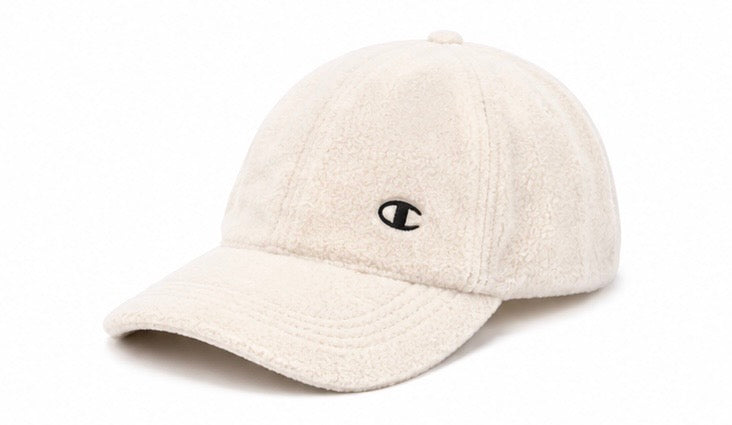Champion Unisex Εκρού Teddy Baseball Καπέλο