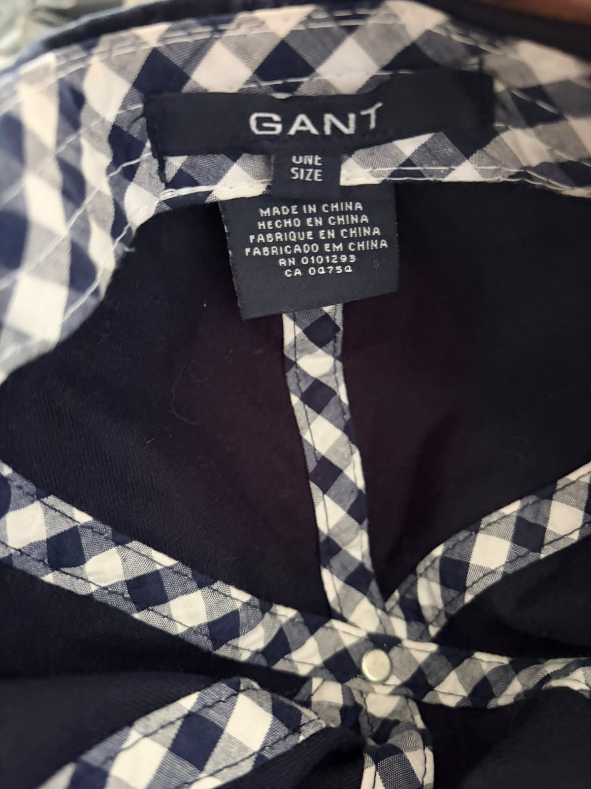 GANT Shield Baseball Cap – Navy