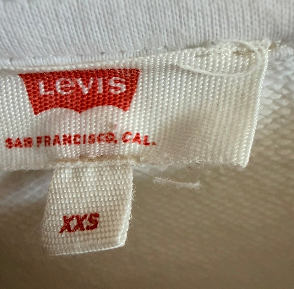 Levi's Γυναικείο Φούτερ Λευκό – XXS