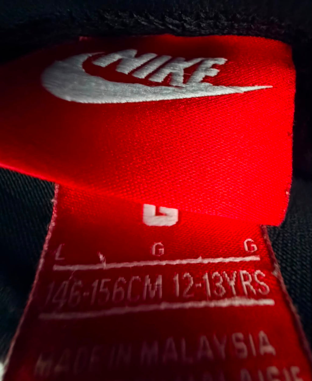 Nike Παιδικό Παντελόνι Φόρμας Μαύρο-L