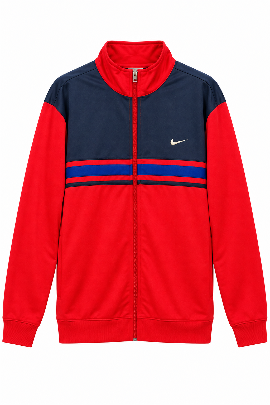 Nike Ανδρική Ζακέτα – Κόκκινο Μπλε - XL
