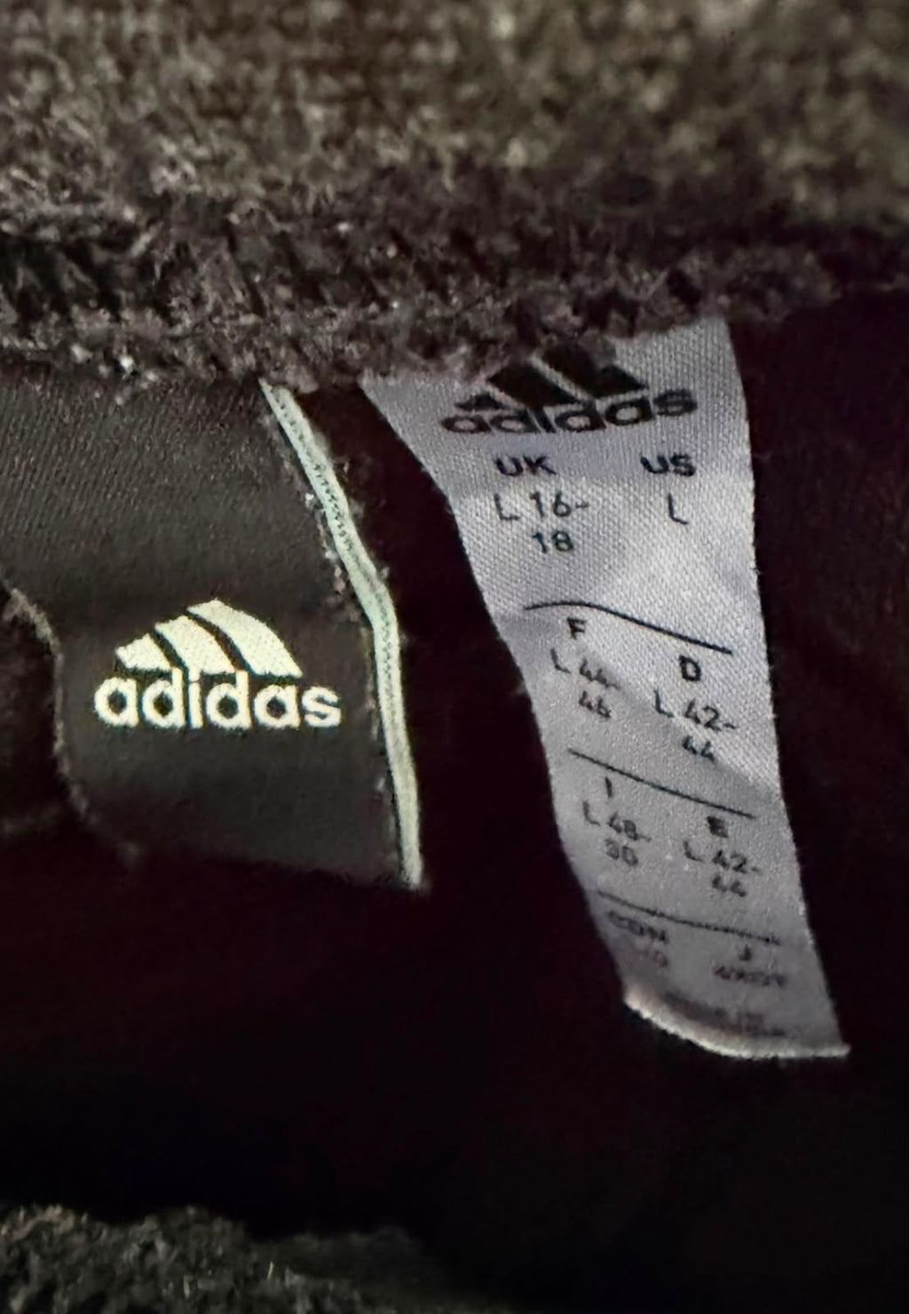 Adidas Γυναικείο Παντελόνι Φόρμας Ανθρακί-L