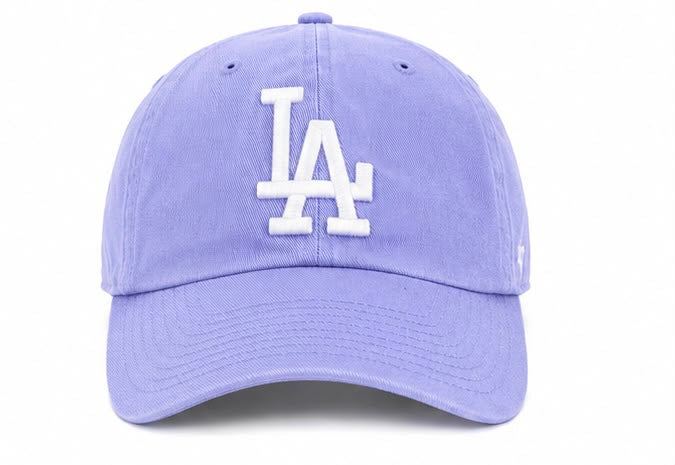 ’47 Los Angeles Dodgers MLB Baseball Cap – Lavender