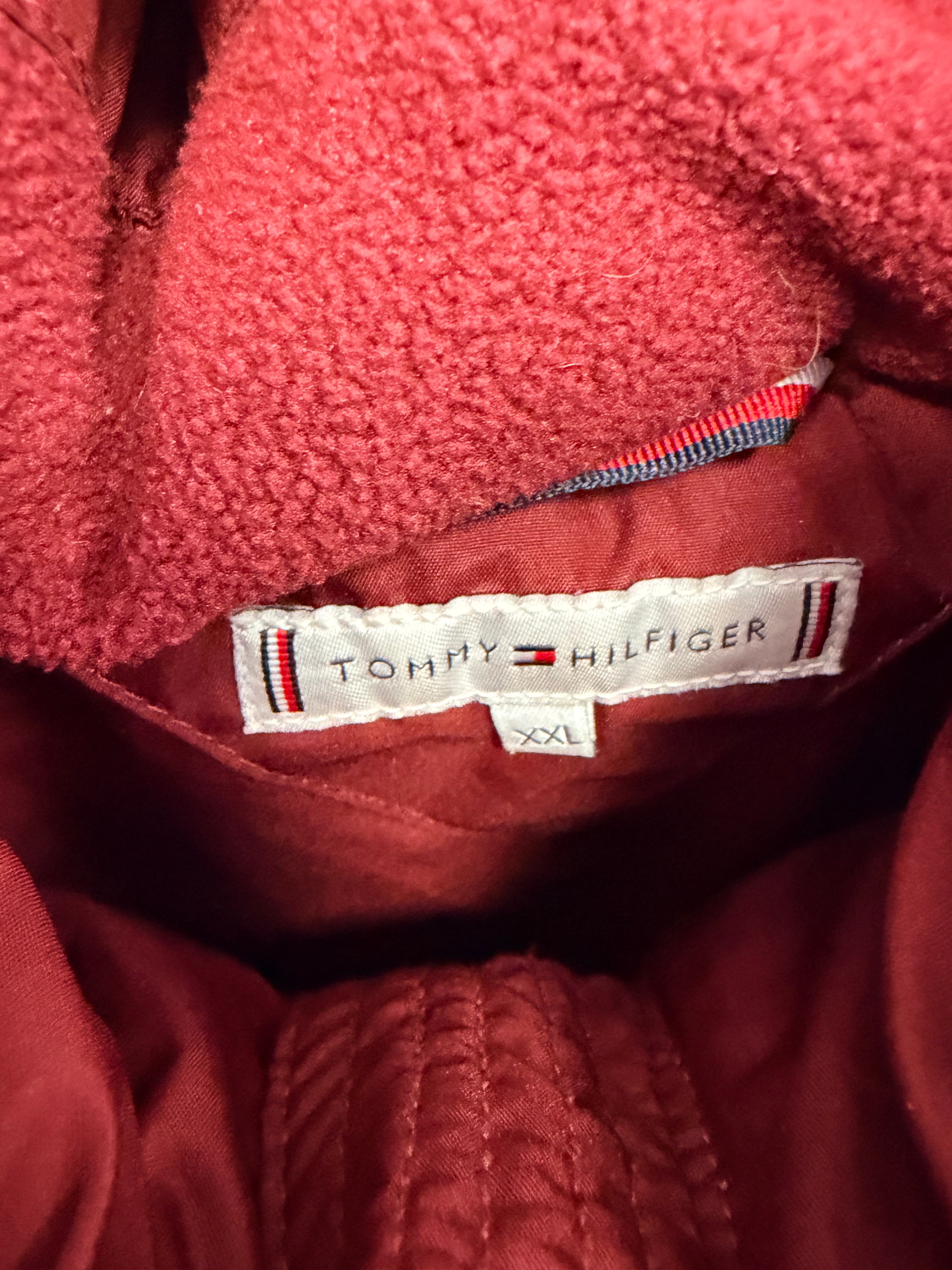 Tommy Hilfiger Women’s Puffer Parka – Red-XXL