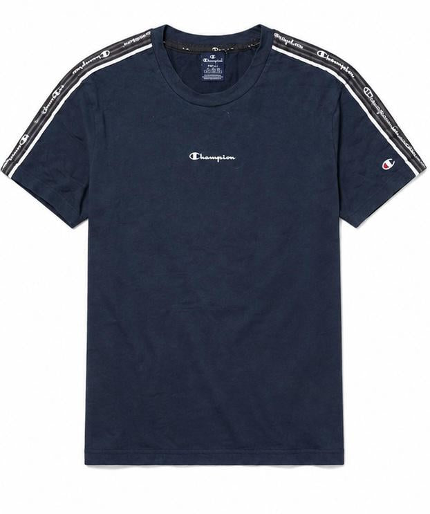 Champion Ανδρικό T-Shirt Μπλουζάκι – Navy Μπλε – S
