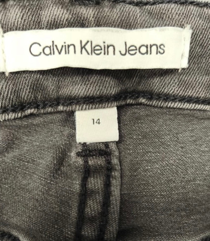 Calvin Klein Jeans Ανδρικό Τζιν Παντελόνι Γκρι - M