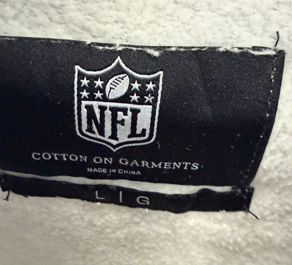 NFL Las Vegas Raiders Ανδρικό Φούτερ με Κουκούλα – Γκρι – L