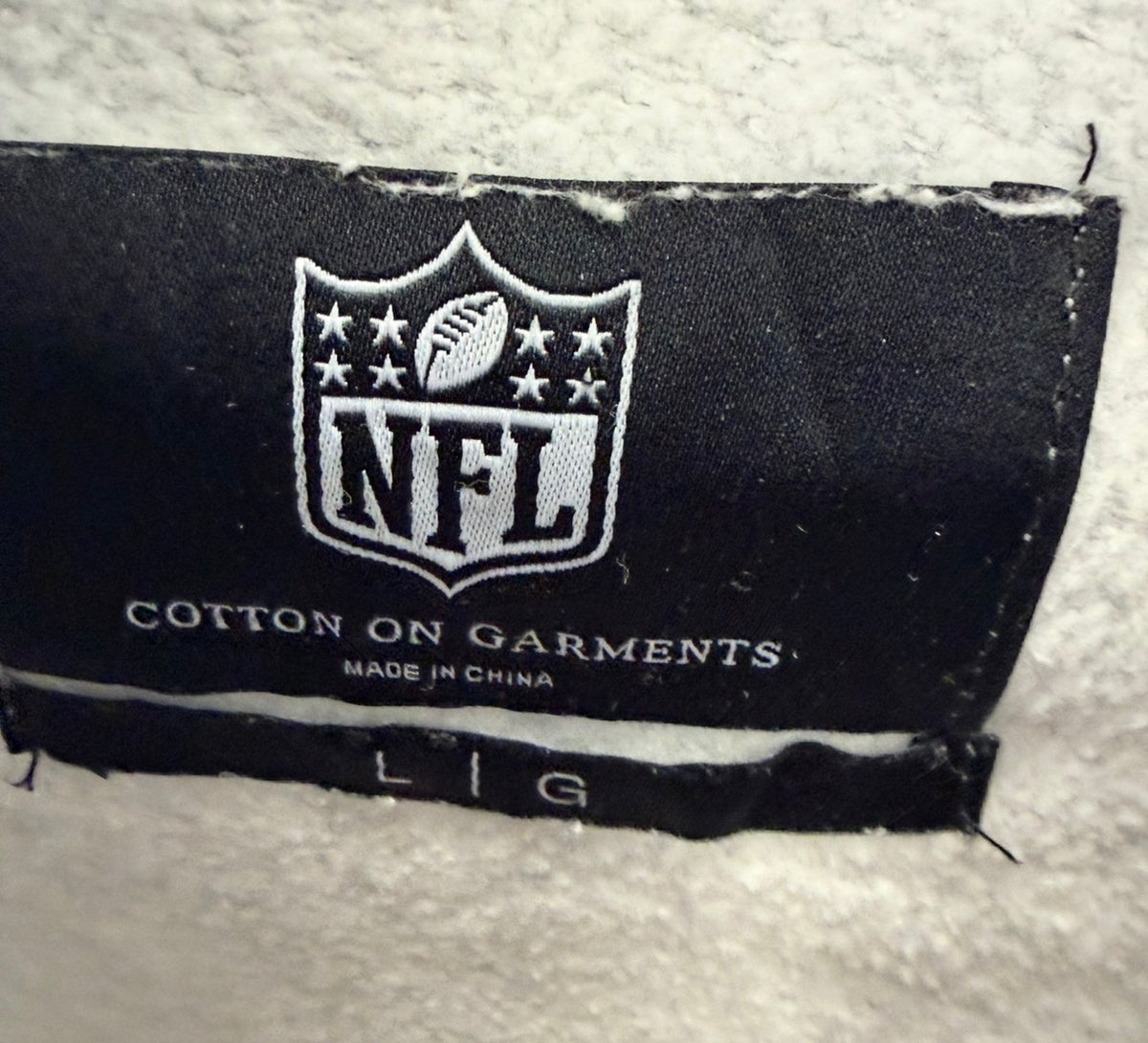 NFL Las Vegas Raiders Ανδρικό Φούτερ με Κουκούλα – Γκρι – L