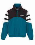 Adidas Vintage Track Jacket – Black / Teal-2XL