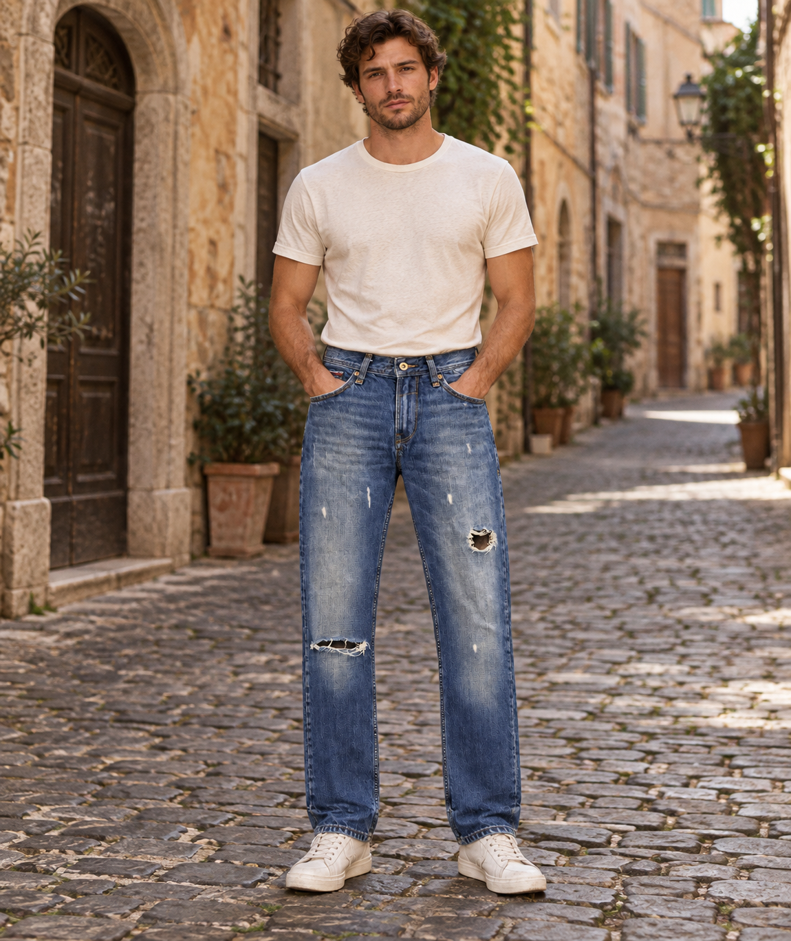 Tommy Hilfiger Ανδρικό Τζιν Μπλε - 30/32