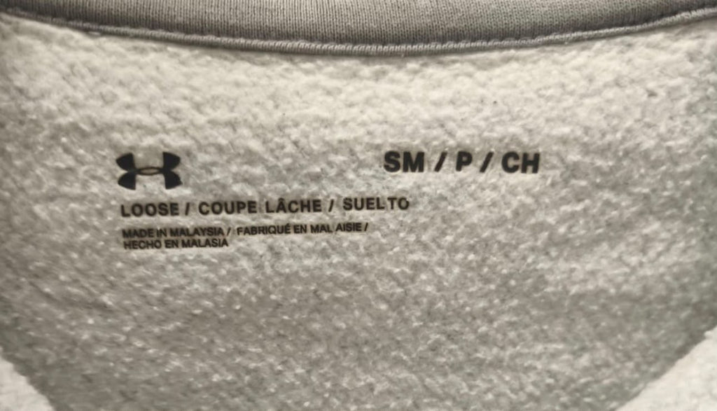 Under Armour Ανδρικό Φούτερ Γκρι - S
