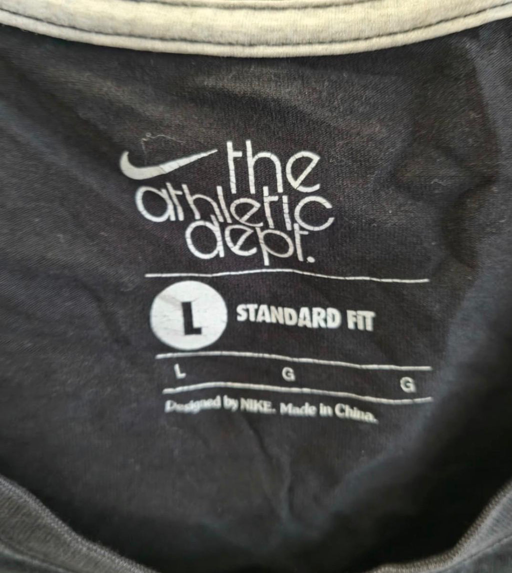 Nike Athletic Dept. “Property of Nike 72” T-Shirt – Black – L