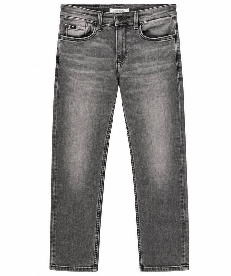 Calvin Klein Jeans Ανδρικό Τζιν Παντελόνι Γκρι - M