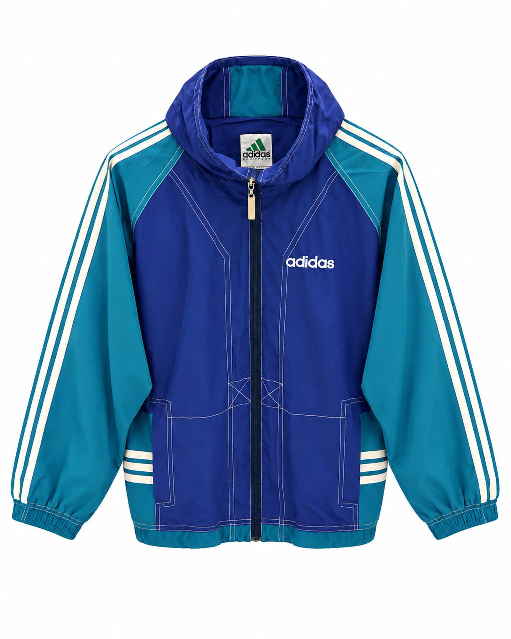 Adidas Ανδρικό Μπουφάν Μπλε - M