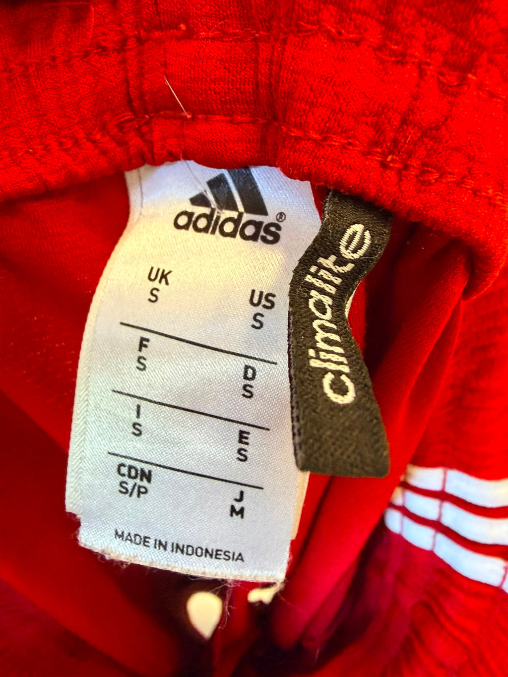 Adidas Red Performance Shorts-S