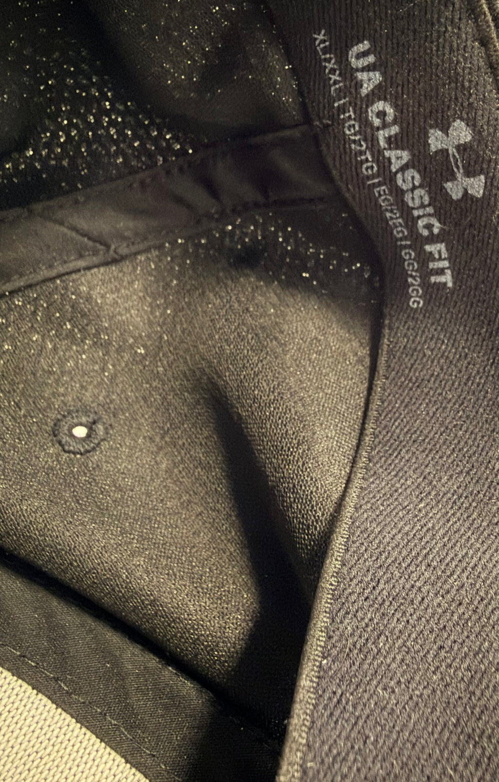 Under Armour Μαύρο Stretch Fit Καπέλο-XL