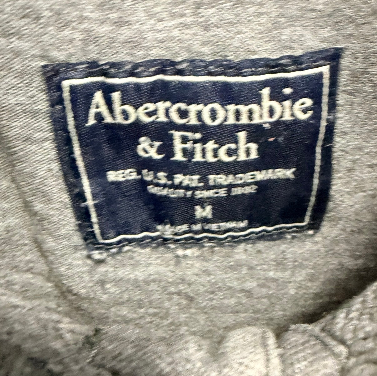 Abercrombie & Fitch Ανδρικό Polo Γκρι M