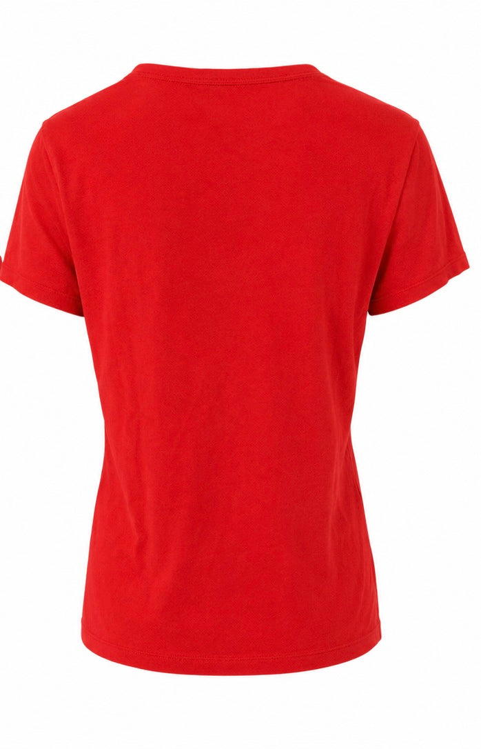 Emporio Armani Γυναικείο T-Shirt – Κόκκινο-M