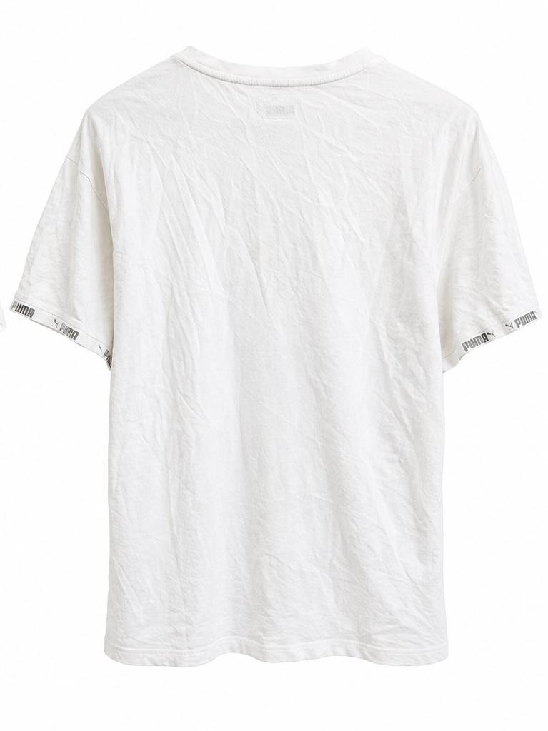 Puma Big Logo T-Shirt – White – XL