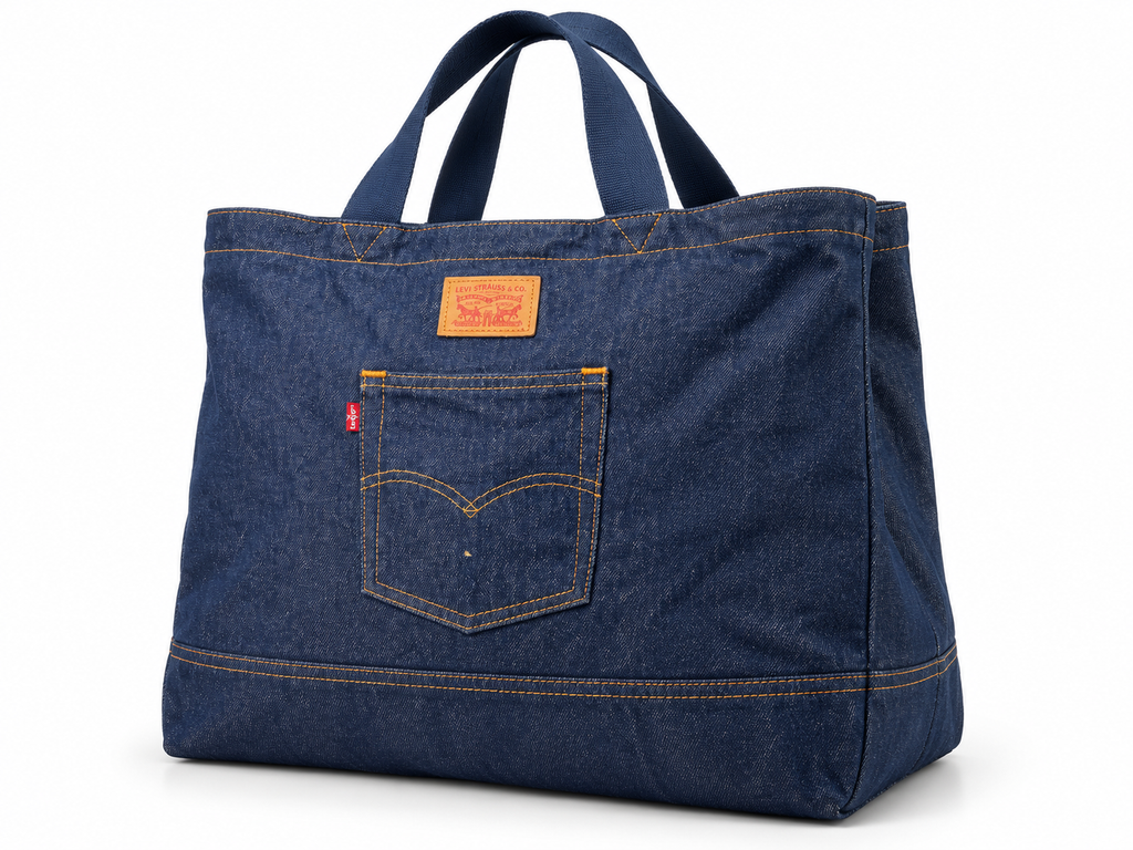 Levi’s Unisex Τσάντα Tote Denim Μπλε