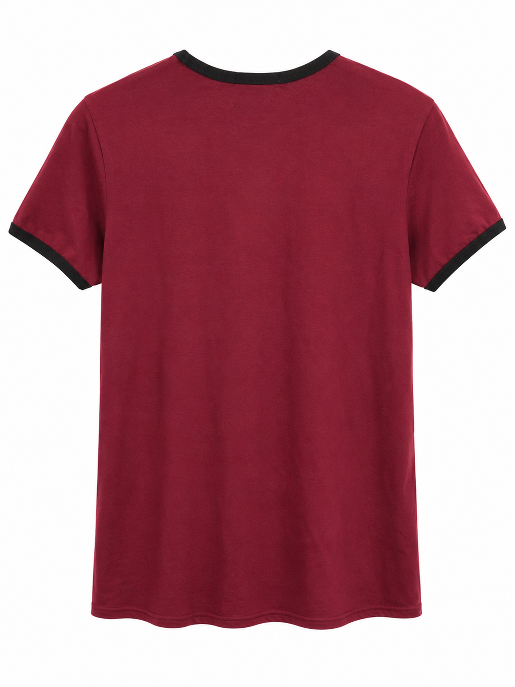 Vans Burgundy Ringer T-Shirt-M