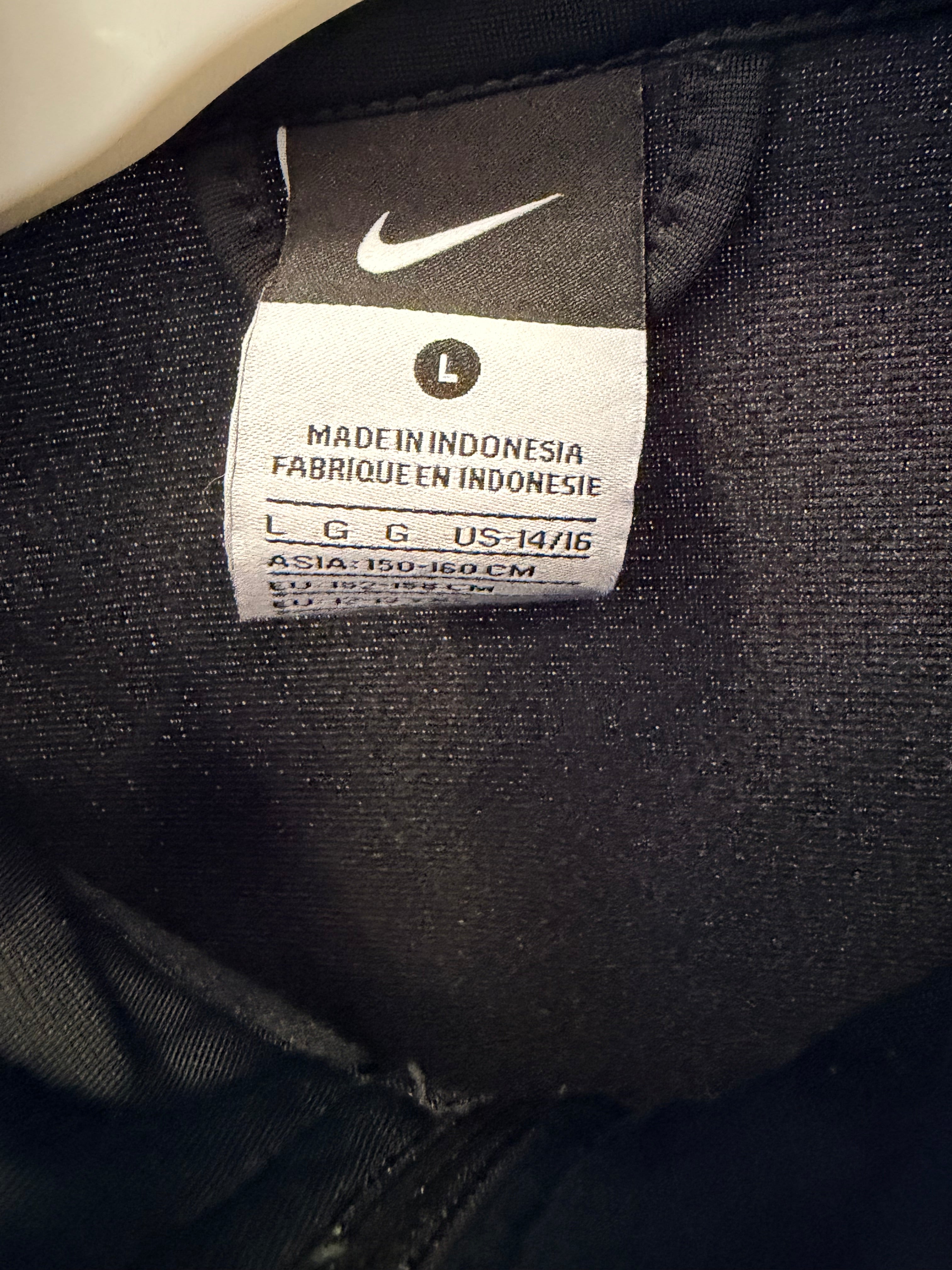 Nike Track Jacket Μαύρο / Λευκό Full Zip-L